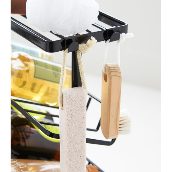 Yamazaki USA Tower Yamazaki Home Free Standing Shower Caddy Bathroom Organizer Storage Holder